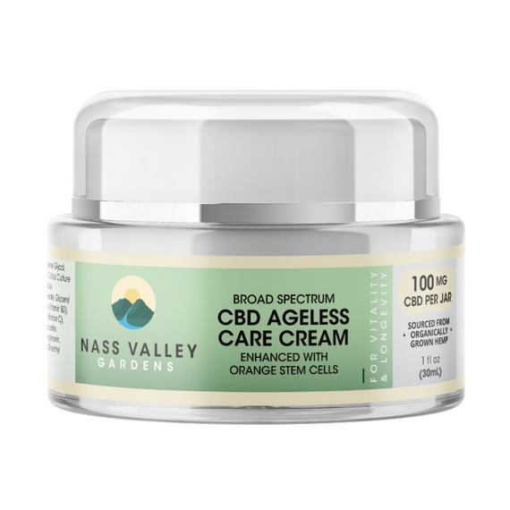 Nass Valley Broad Spectrum CBD Ageless Care Cream -  Default Title Image 1