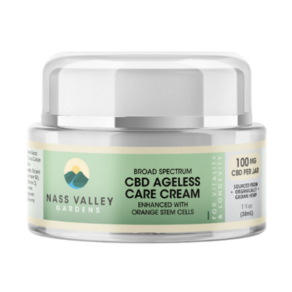 Nass Valley Broad Spectrum CBD Ageless Care Cream -  Default Title Image 2