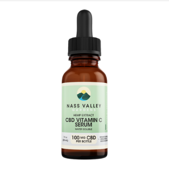 Nass Valley CBD Vitamin C Facial Serum -  Default Title Image 2