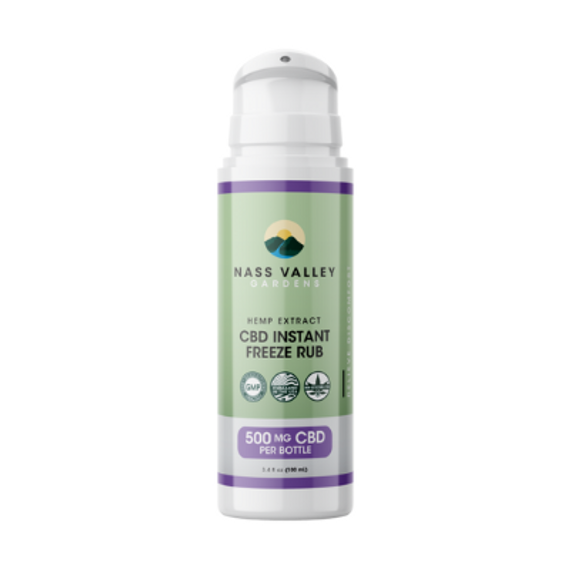 Nass Valley CBD Instant Freeze Relief Rub -  Default Title Image 2