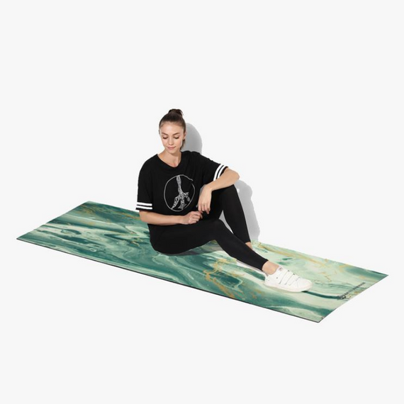 Shakti Warrior Pro Yoga Mat -  Anahata Hemp Image 2