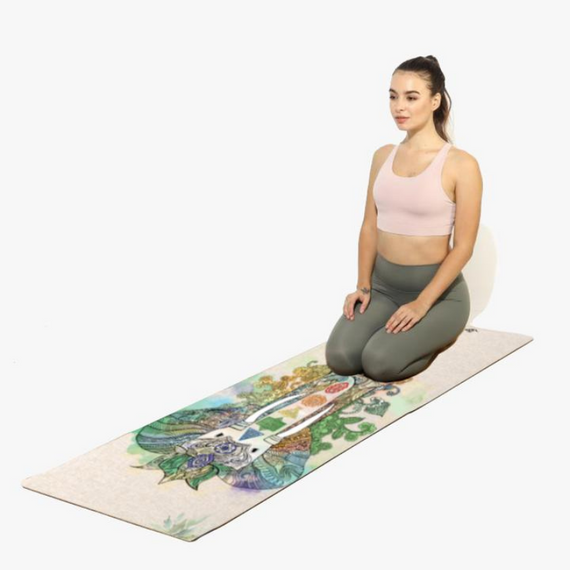 Shakti Warrior Samskara Yoga Mat -  Material Extra Long Image 2