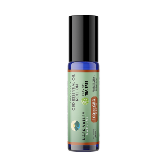 Nass Valley Broad Spectrum Essential Oil With Roll On 1 -  Tea Tree Image 1
