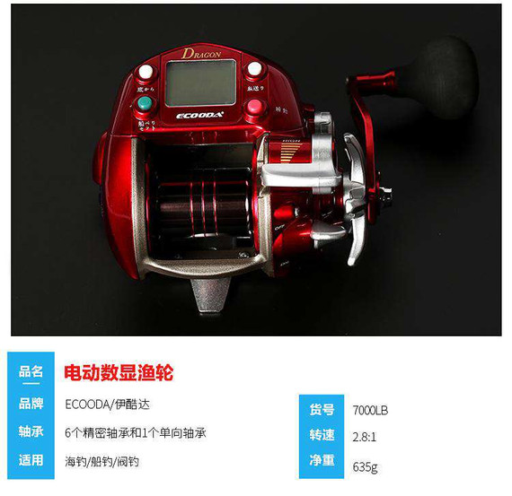 Olympus ecooda 7000lb electric reel