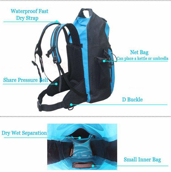 30L Waterproof Backpack