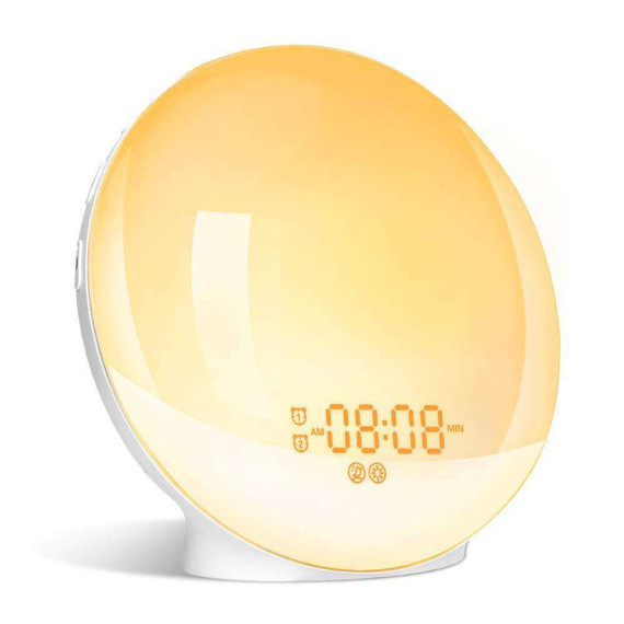 Wake-Up Light Alarm Clock with Sunrise Simulation