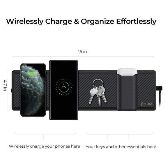 Magnetic Wall-Mount Wireless Charger