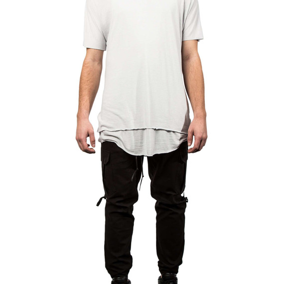 LIGHT GREY 2 PIECE TEE