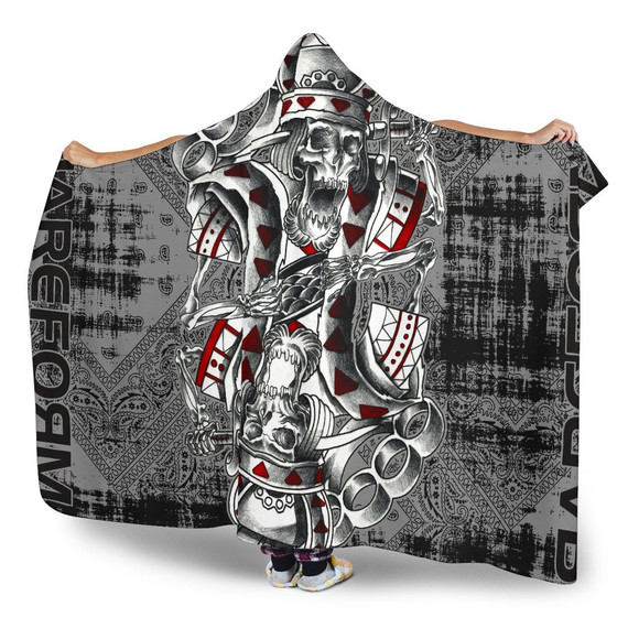 Suicide Kings Hooded Blanket