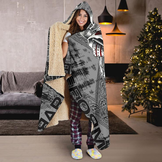 Suicide Kings Hooded Blanket