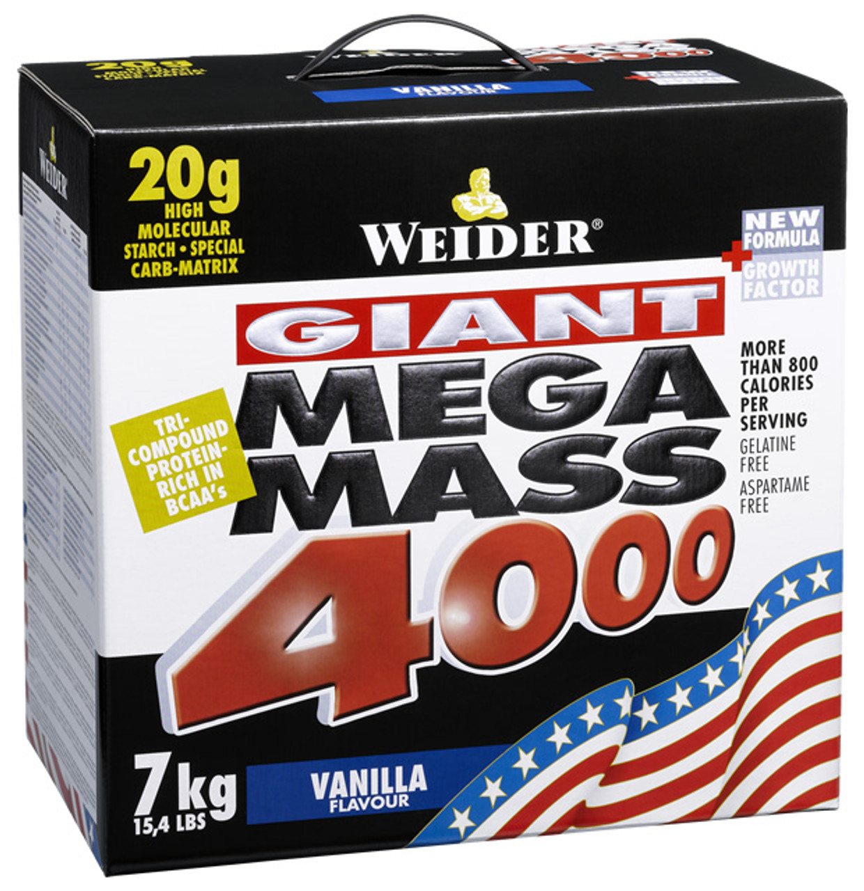 Weider - Mega Mass 4000, 7kg-Weider - Mega Mass 4000, 7kg