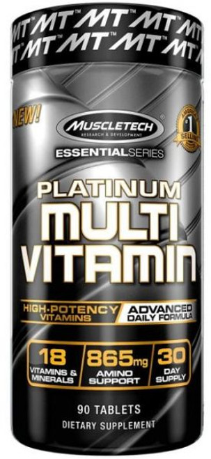 Muscletech Platinum MULTI VITAMIN 90 Tablets