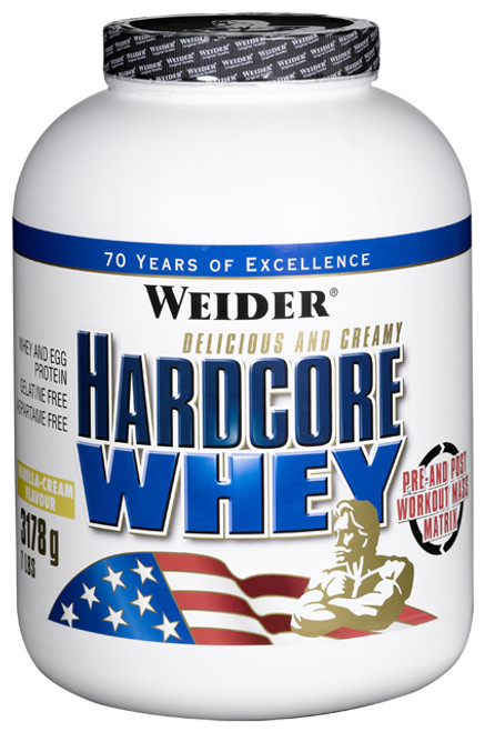 Weider Hardcore Whey 3178 G (7 LB)