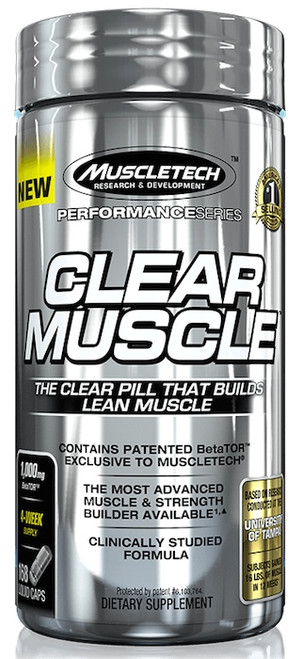 Muscletech CLEAR MUSCLE 168 Capsules