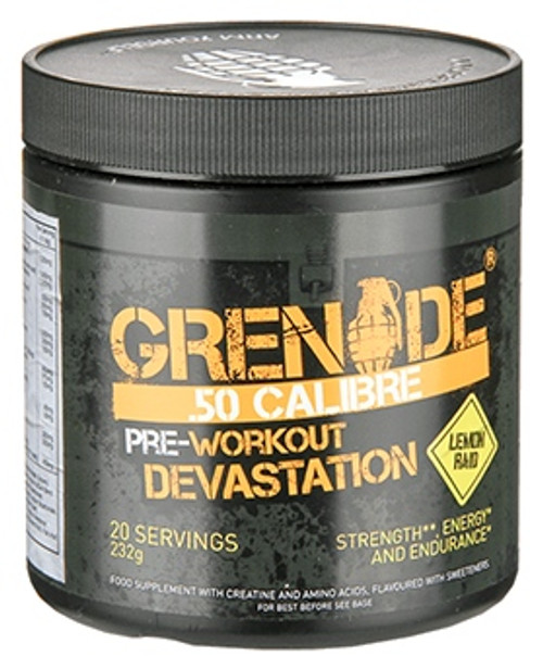 Grenade .50 CALIBRE Pre Workout 232 G (20 Servings)