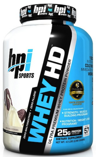 BPI Sports Whey-HD 4.5 LB (57 Servings)