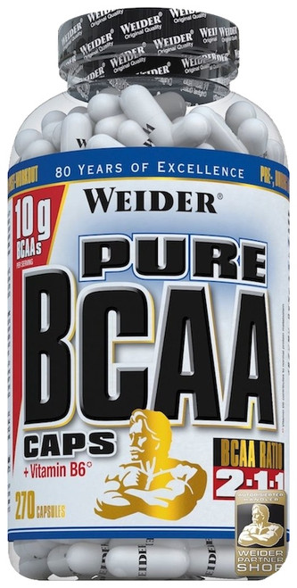 Weider Pure BCAA Caps 270 Capsules