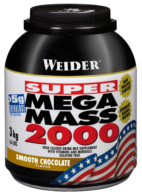 Weider Super Mega Mass 2000 3 KG (6.6 LB) 