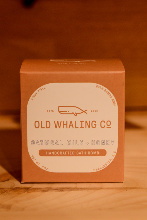 Old Whaling Co. - Oatmeal Milk + Honey Handcrafted Bath Bomb