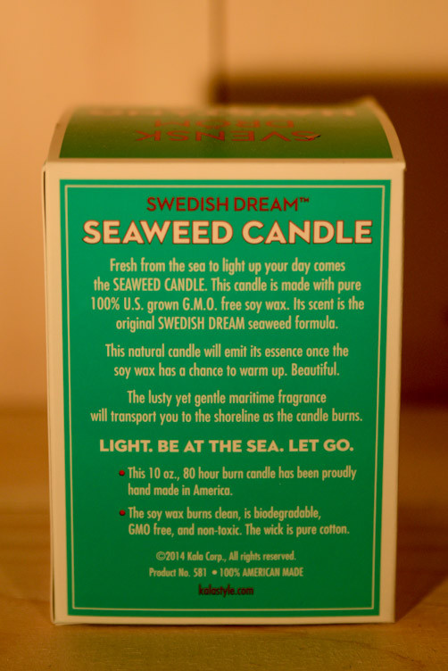 Swedish Dream - Seaweed Candle