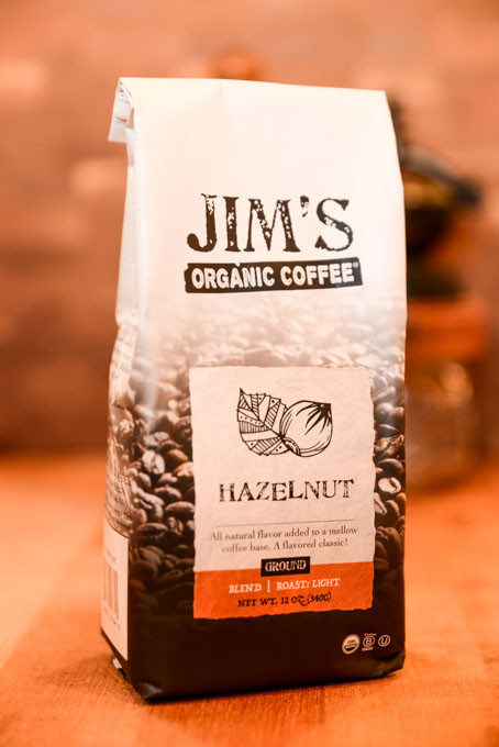 Jim's Organic Coffee - Hazelnut