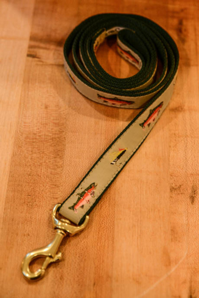 Up Country - Fly Fishing 6 Foot Dog Leash - Town Wharf General Store