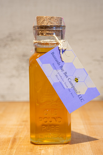 Buzzards Bay Bee Co. - Large Apothecary Bottle of Pure Honey - 12oz