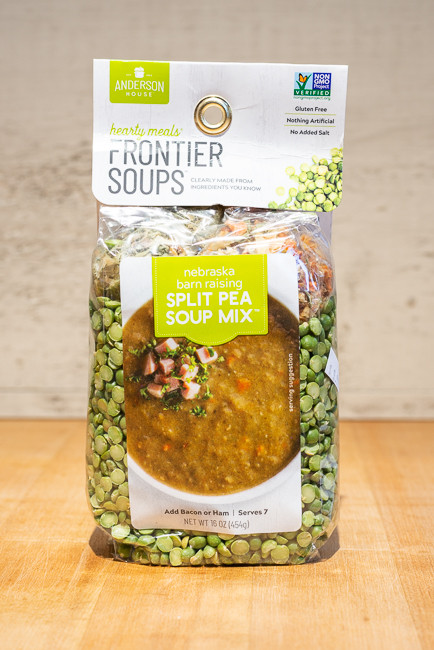 Frontier Soups - Nebraska Barnraising Split Pea Soup Mix