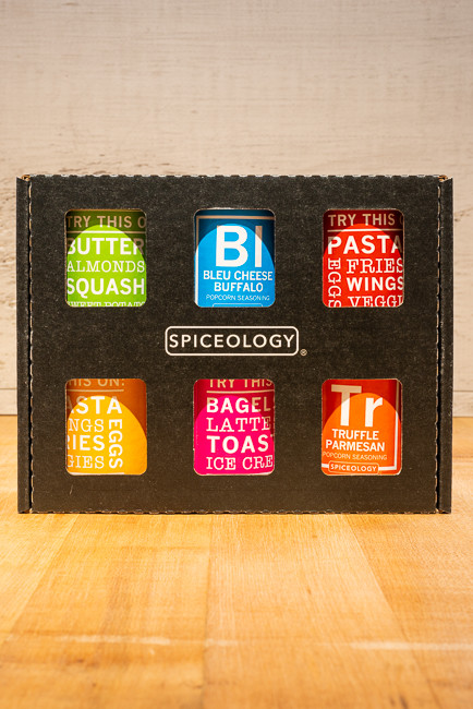 Spiceology - Popcorn Seasoning Variety Pack - 6 Shakers