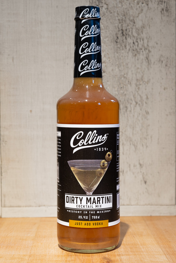 Collins Dirty Martini Cocktail Mix Town Wharf General Store