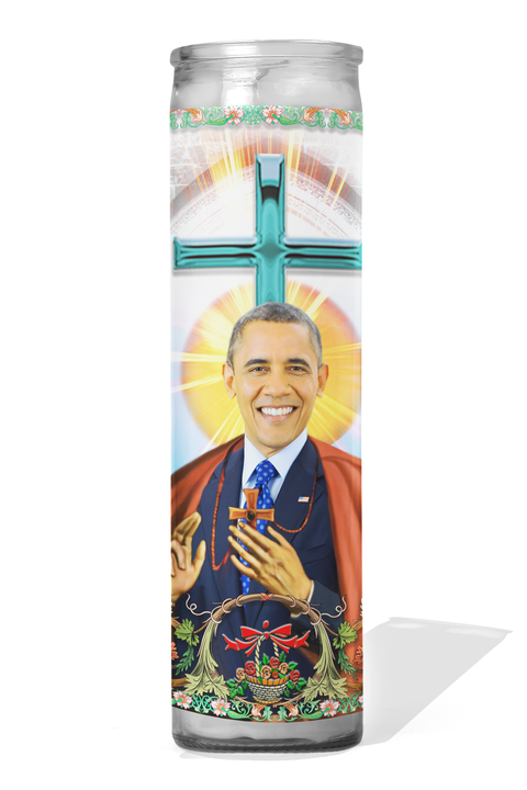Barack Obama Celebrity Prayer Candle