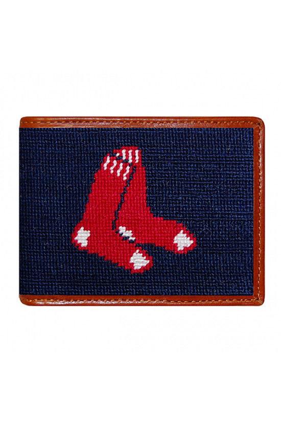 Smathers & Branson - Boston Red Sox Needlepoint Bi-Fold Wallet