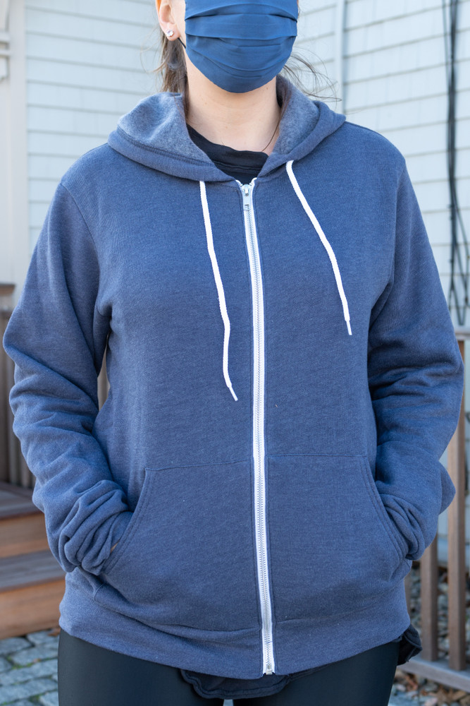 South Coast Massachusetts Zip-Up Hoodie Sweatshirt