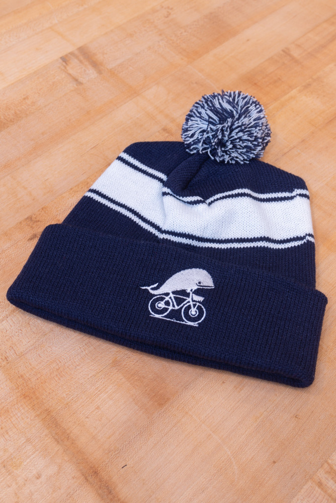 TWGS Striped Winter Pom Hats