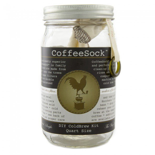 CoffeeSock - Quart Size Cold Brew Kit
