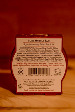 Badger - Cayenne & Ginger Sore Muscle Rub