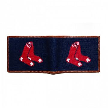 Smathers & Branson - Boston Red Sox Needlepoint Bi-Fold Wallet