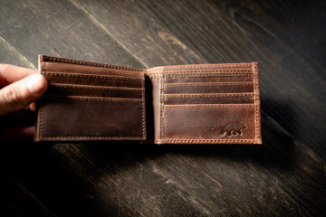 Kodiak Leather Co. - Kenai Bifold Leather Wallet