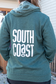 South Coast Massachusetts Zip-Up Hoodie Sweatshirt