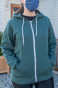 South Coast Massachusetts Zip-Up Hoodie Sweatshirt