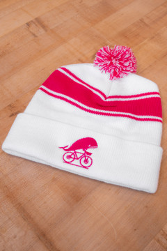 TWGS Striped Winter Pom Hats