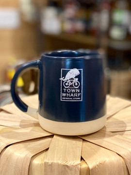 TWGS Ceramic Magnolia Mug - Cobalt Blue