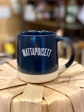 TWGS Ceramic Magnolia Mug - Cobalt Blue