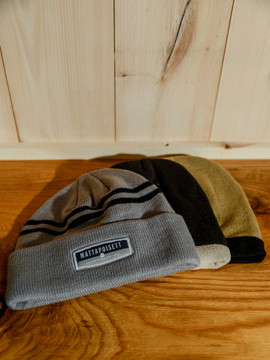TWGS Logo Cold Weather Knit Hat - Grey