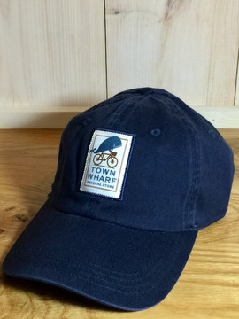 TWGS Logo Patch Baseball Hat - Dark Navy