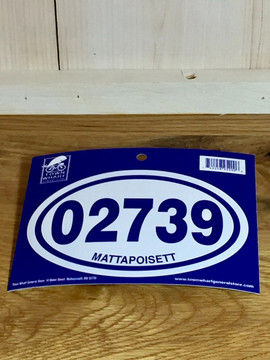 Oval Euro Car Sticker - 02739