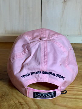 Mattapoisett & Swordfish Logo Baseball Hat - Pink