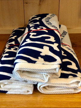 Mattapoisett Whale Beach Towel