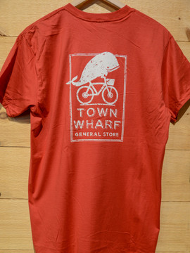 Mattapoisett collegiate shirt vintage red