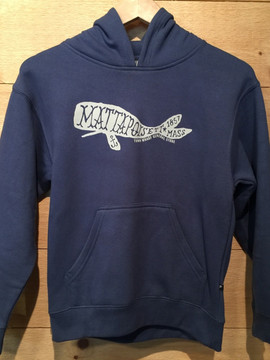 Mattapoisett Whale Kids Pullover Hoodie Sweatshirt